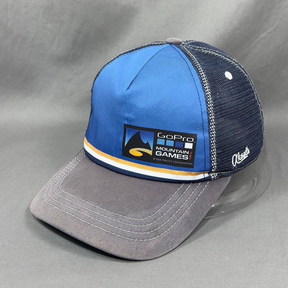 Aksels GoPro Mountain Games Snapback Hat Trucker Mesh Adjustable Colorado Mens